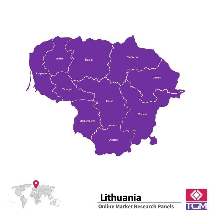 Panel online in Lituania |  Ricerche di mercato in Lituania