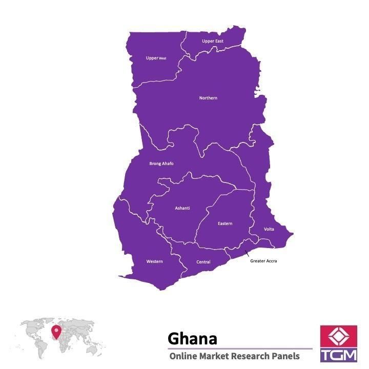 Panel online in Ghana |  Ricerche di mercato in Ghana