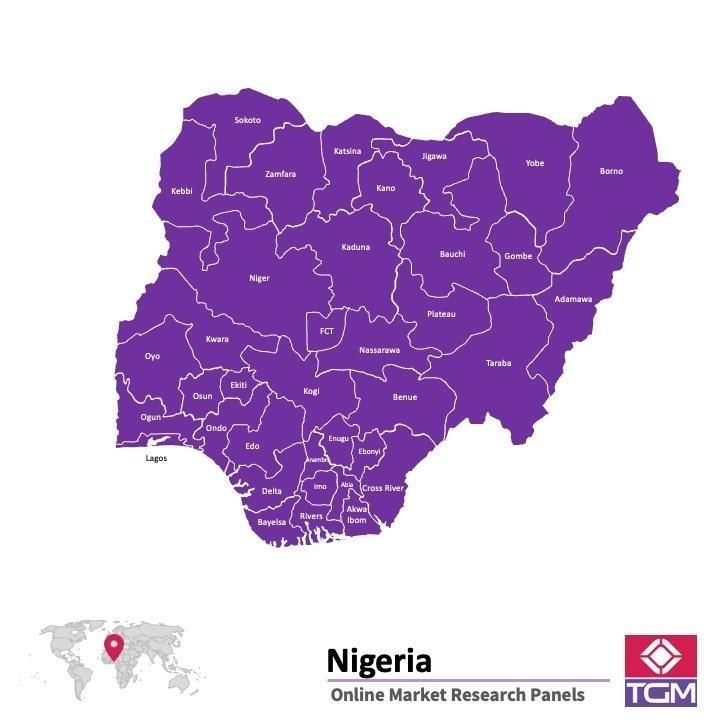 Panel online in Nigeria |  Ricerche di mercato in Nigeria