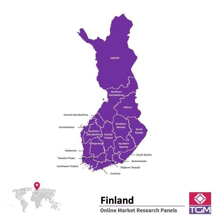 Panel online in Finlandia |  Ricerche di mercato in Finlandia