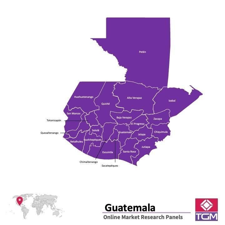 Panel online in Guatemala |  Ricerche di mercato in Guatemala