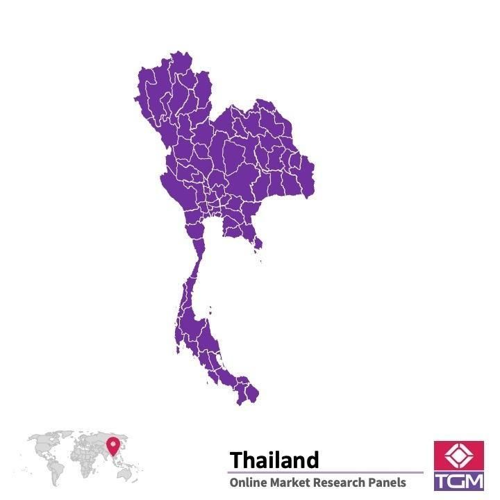 Panel online in Tailandia |  Ricerche di mercato in Tailandia